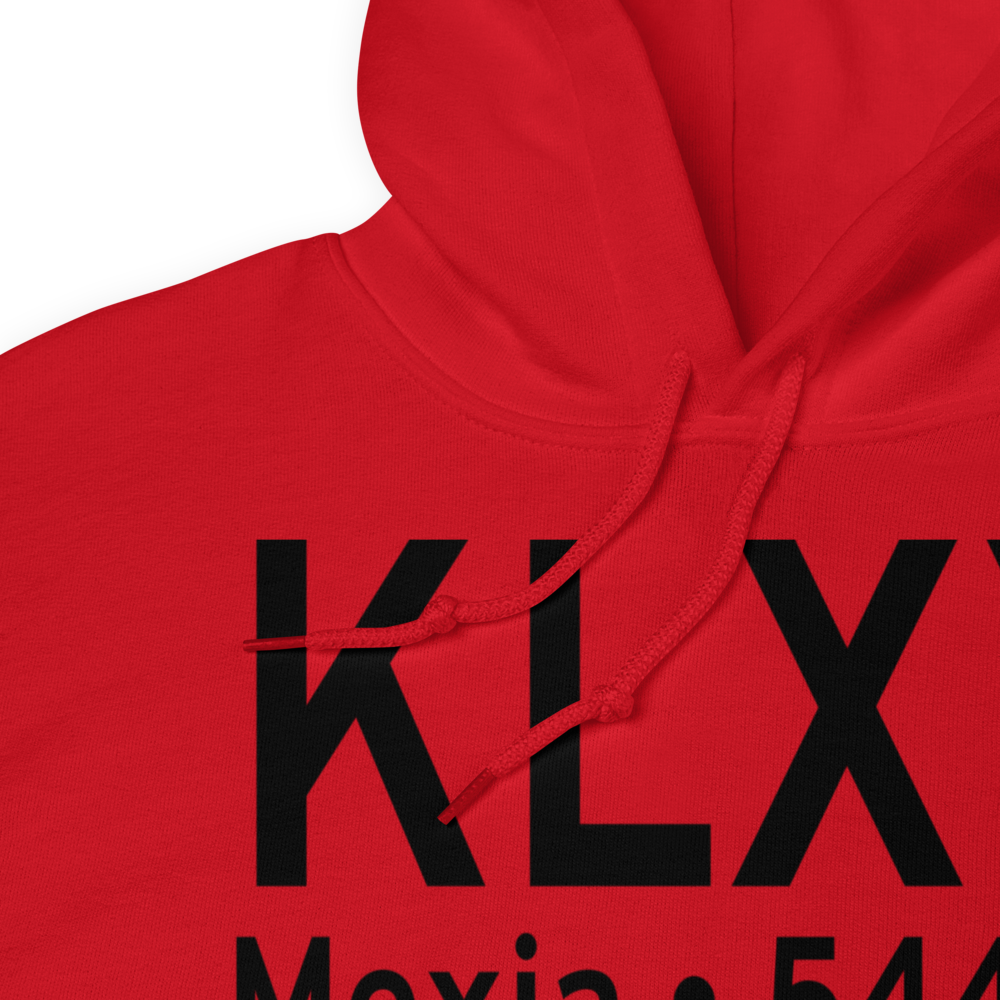 Mexia Limestone County Airport (KLXY) ICAO Hoodie Sweatshirt 