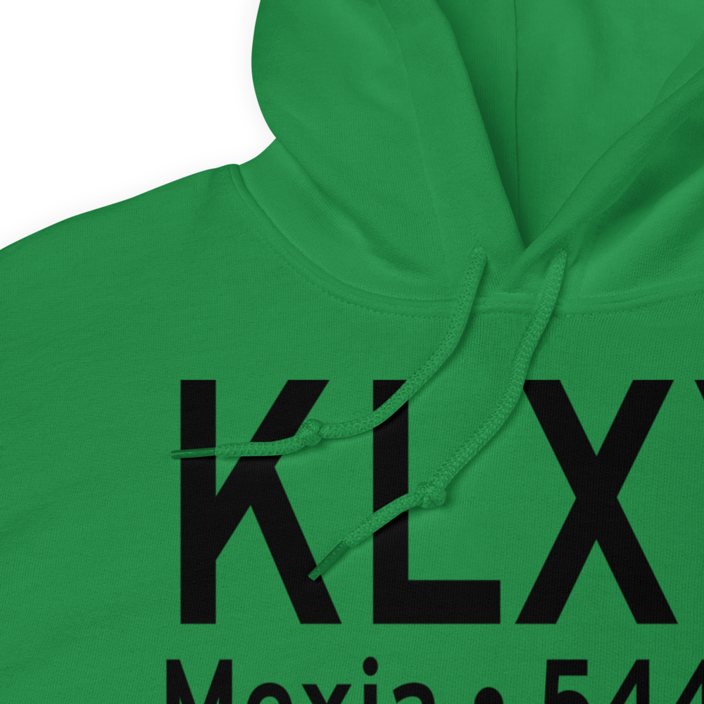 Mexia Limestone County Airport (KLXY) ICAO Hoodie Sweatshirt 