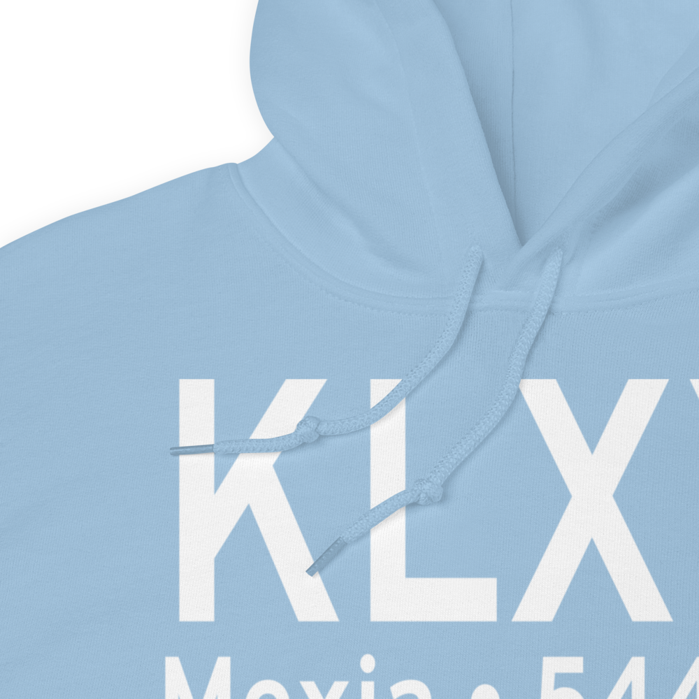 Mexia Limestone County Airport (KLXY) ICAO Hoodie Sweatshirt 