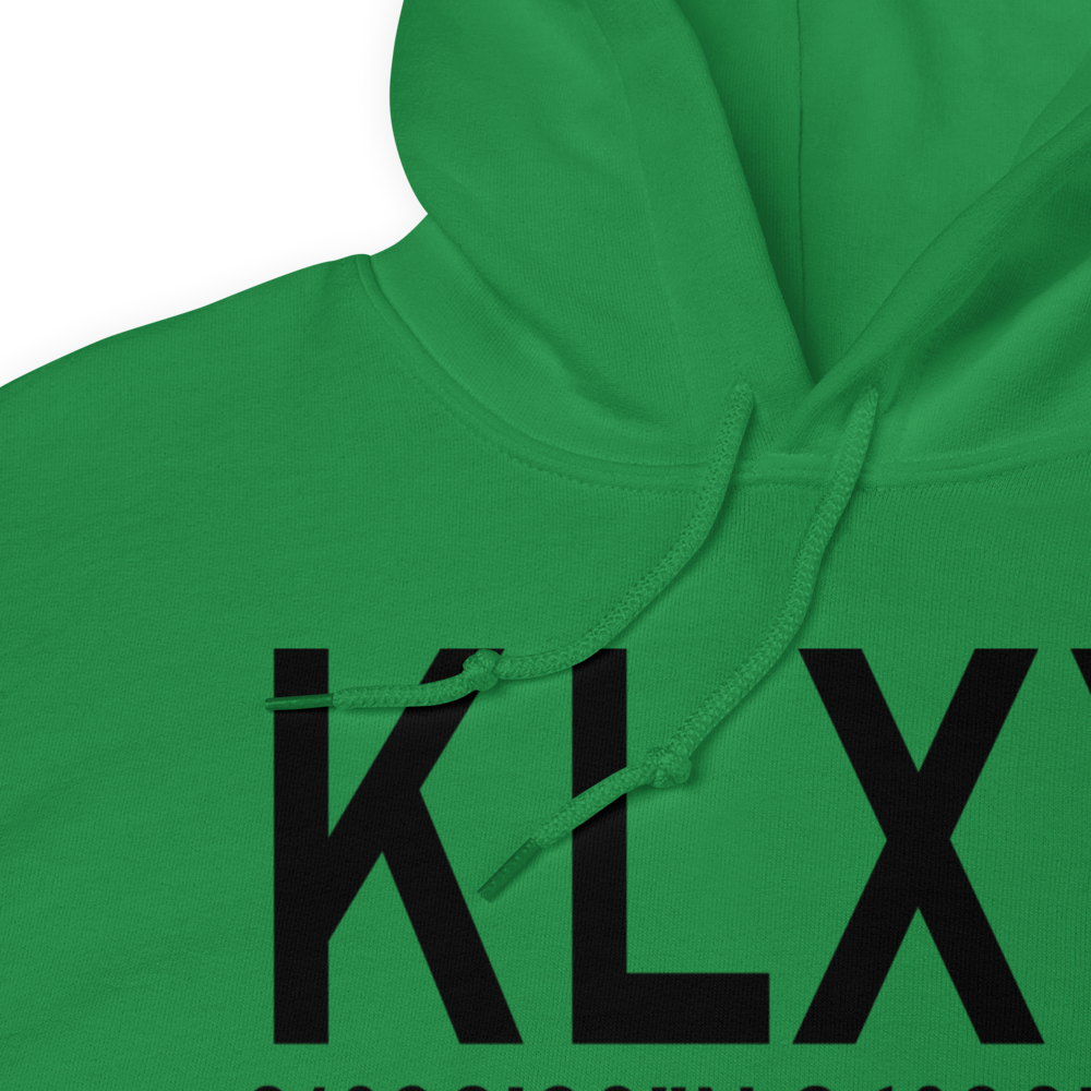 Mexia Limestone County Airport (KLXY) ICAO Hoodie Sweatshirt 