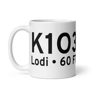 Lodi Airport (K1O3) ICAO Mug