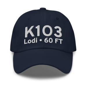 Lodi Airport (K1O3) ICAO Hat