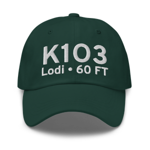 Lodi Airport (K1O3) ICAO Hat