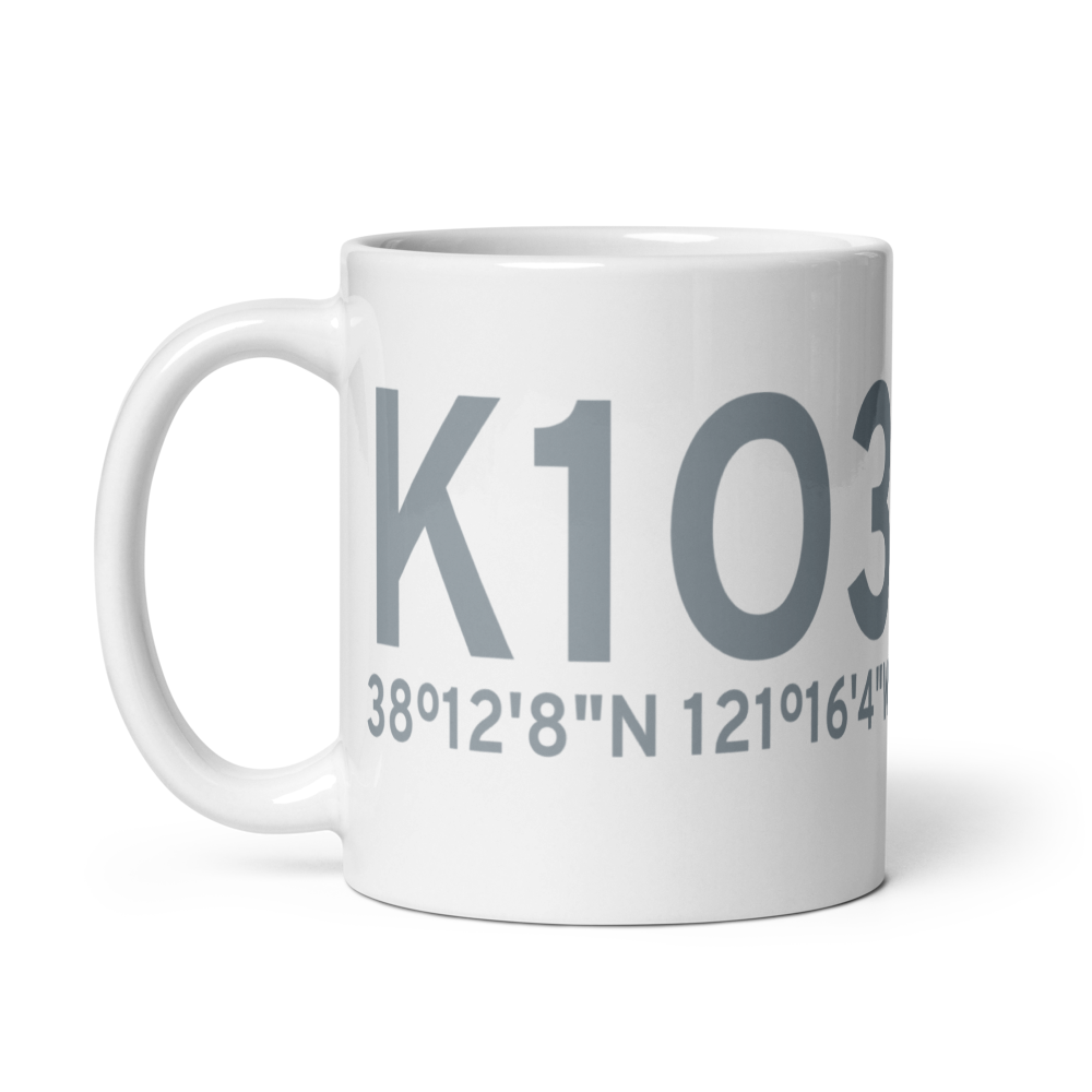 Lodi Airport (K1O3) ICAO Mug 