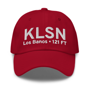 Los Banos Municipal Airport (KLSN) ICAO Hat