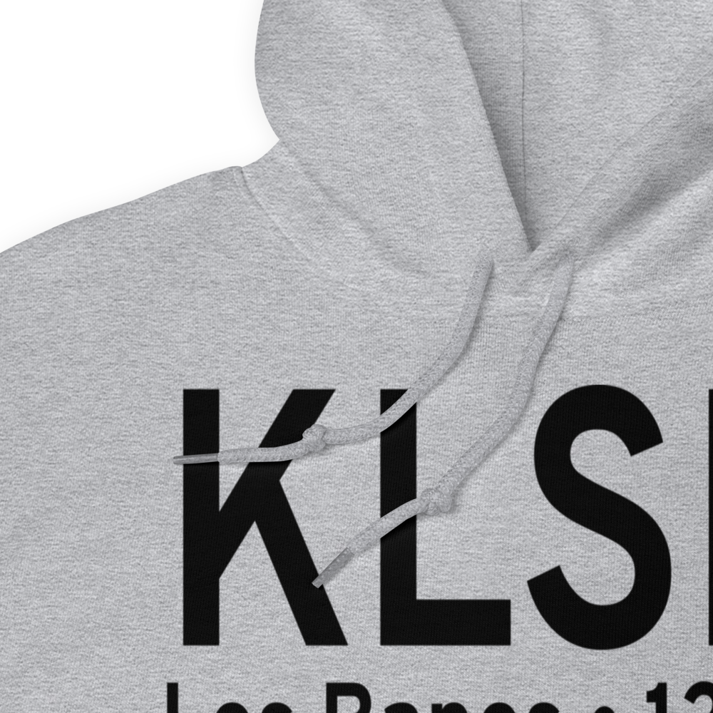 Los Banos Municipal Airport (KLSN) ICAO Hoodie Sweatshirt 