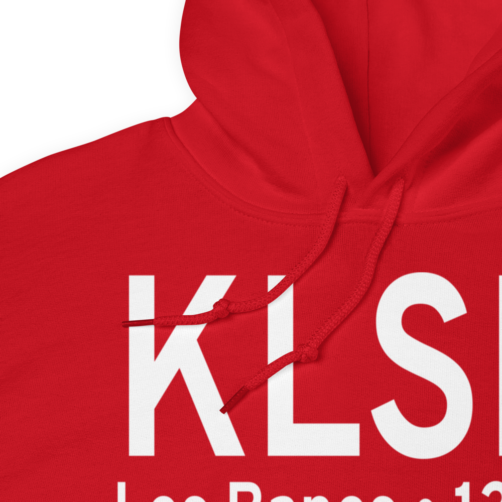 Los Banos Municipal Airport (KLSN) ICAO Hoodie Sweatshirt 