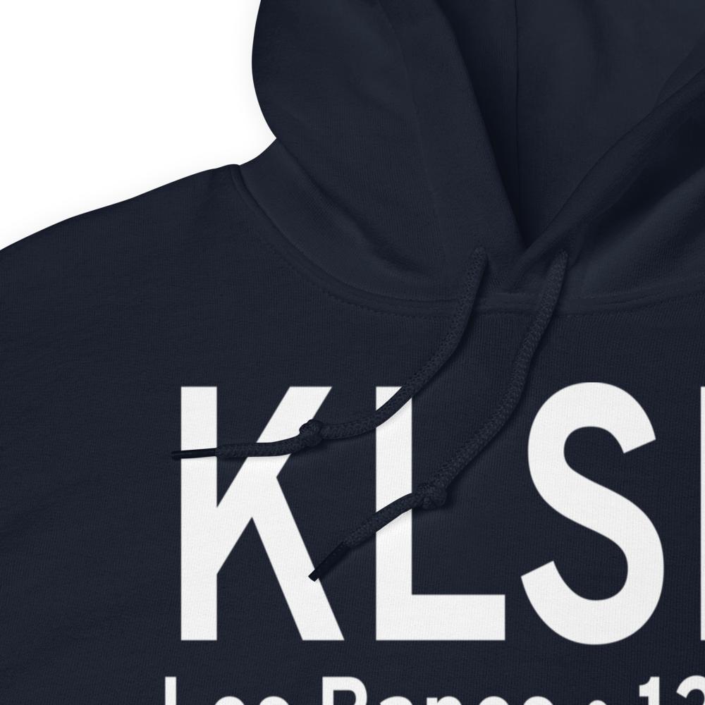 Los Banos Municipal Airport (KLSN) ICAO Hoodie Sweatshirt 