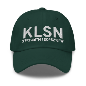 Los Banos Municipal Airport (KLSN) ICAO Hat