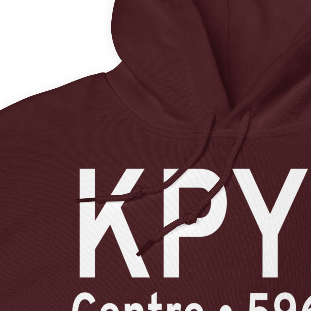 Centre-Piedmont-Cherokee County Regional Airport (KPYP) ICAO Hoodie Sweatshirt 