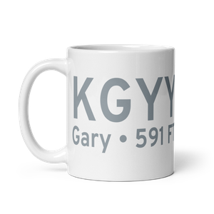 Gary Chicago International Airport (KGYY) ICAO Mug