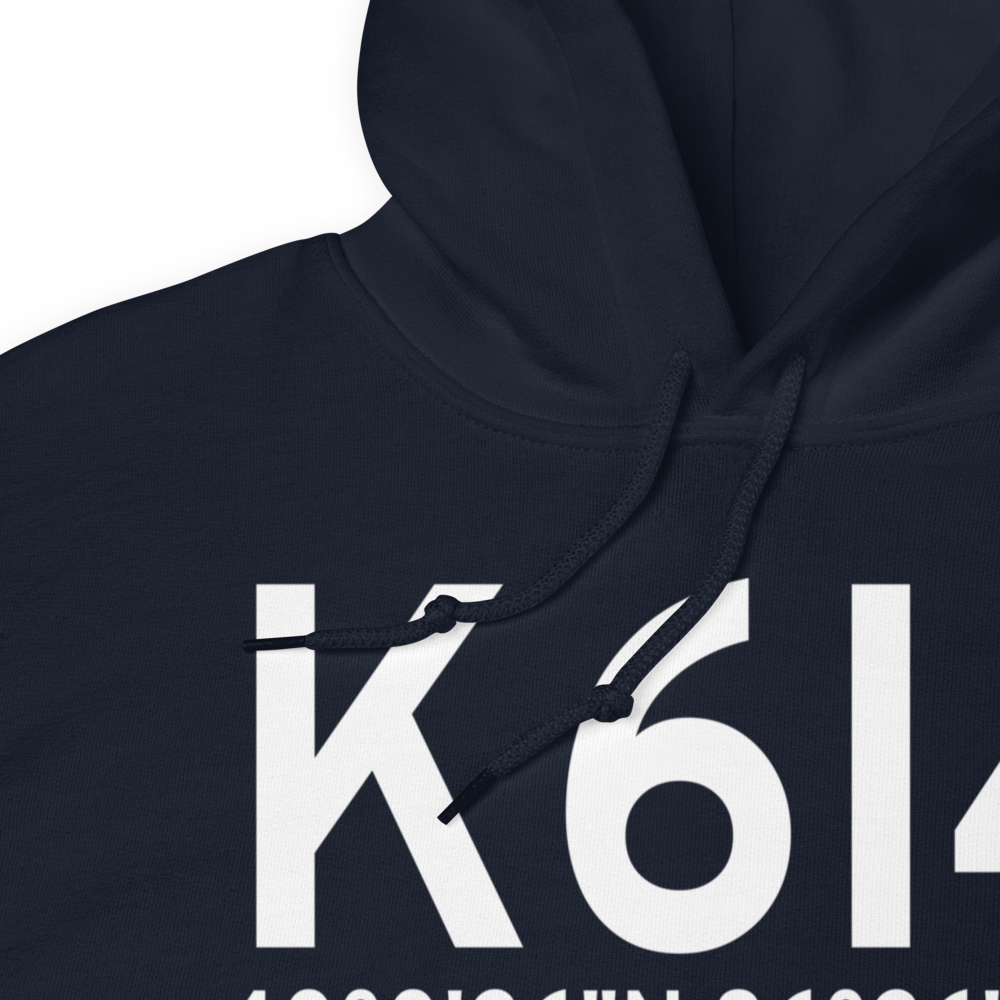 Boone County Airport (K6I4) ICAO Hoodie Sweatshirt 