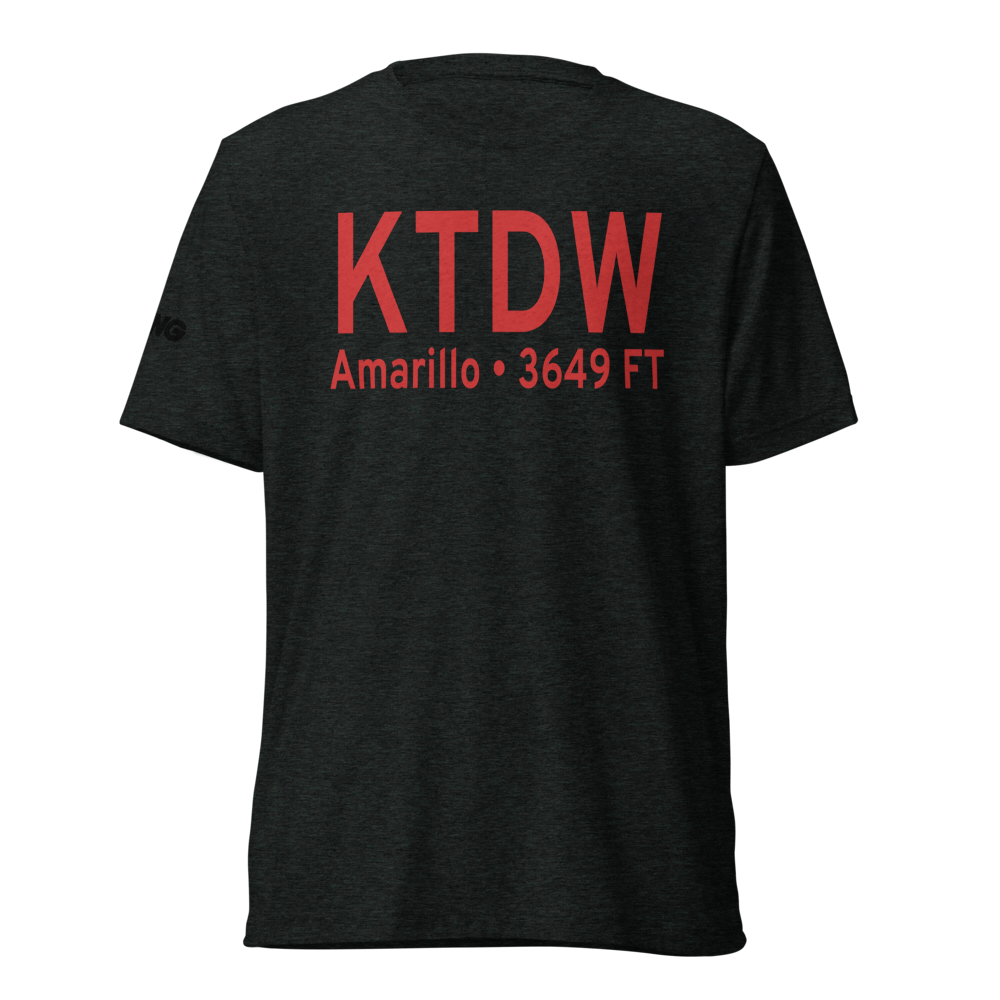 Tradewind Airport (KTDW) ICAO Tri-blend T-Shirt 