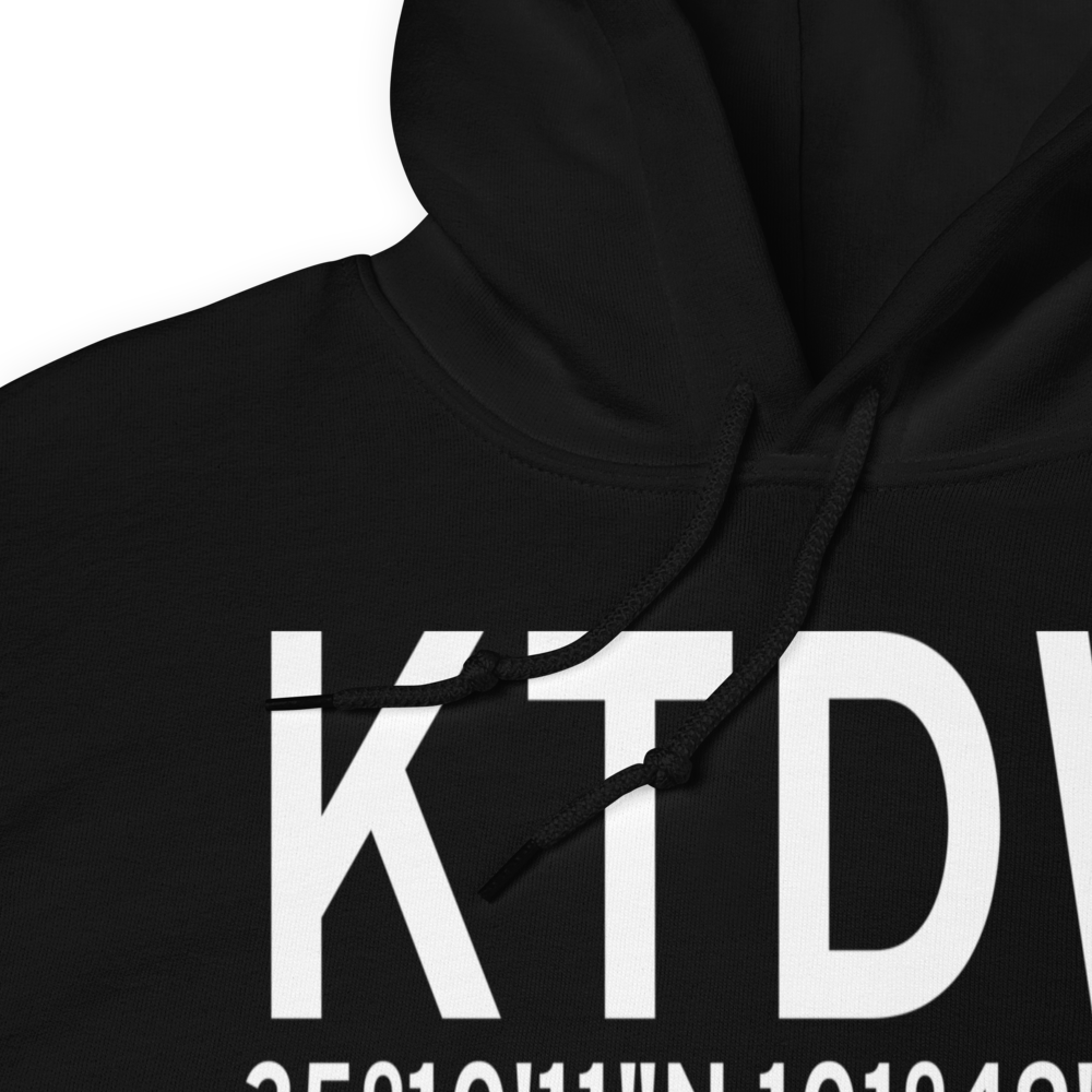 Tradewind Airport (KTDW) ICAO Hoodie Sweatshirt 