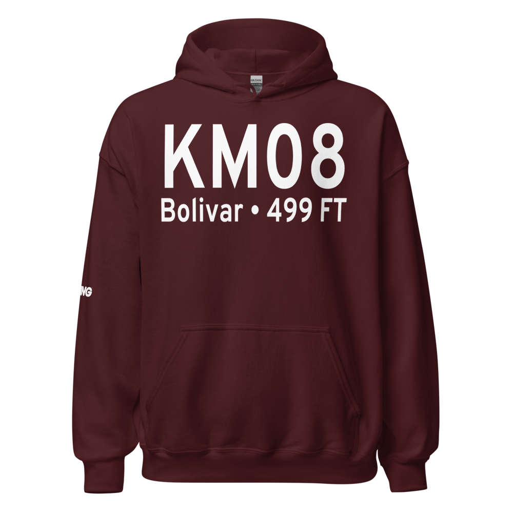 William L. Whitehurst Field (KM08) ICAO Hoodie Sweatshirt 
