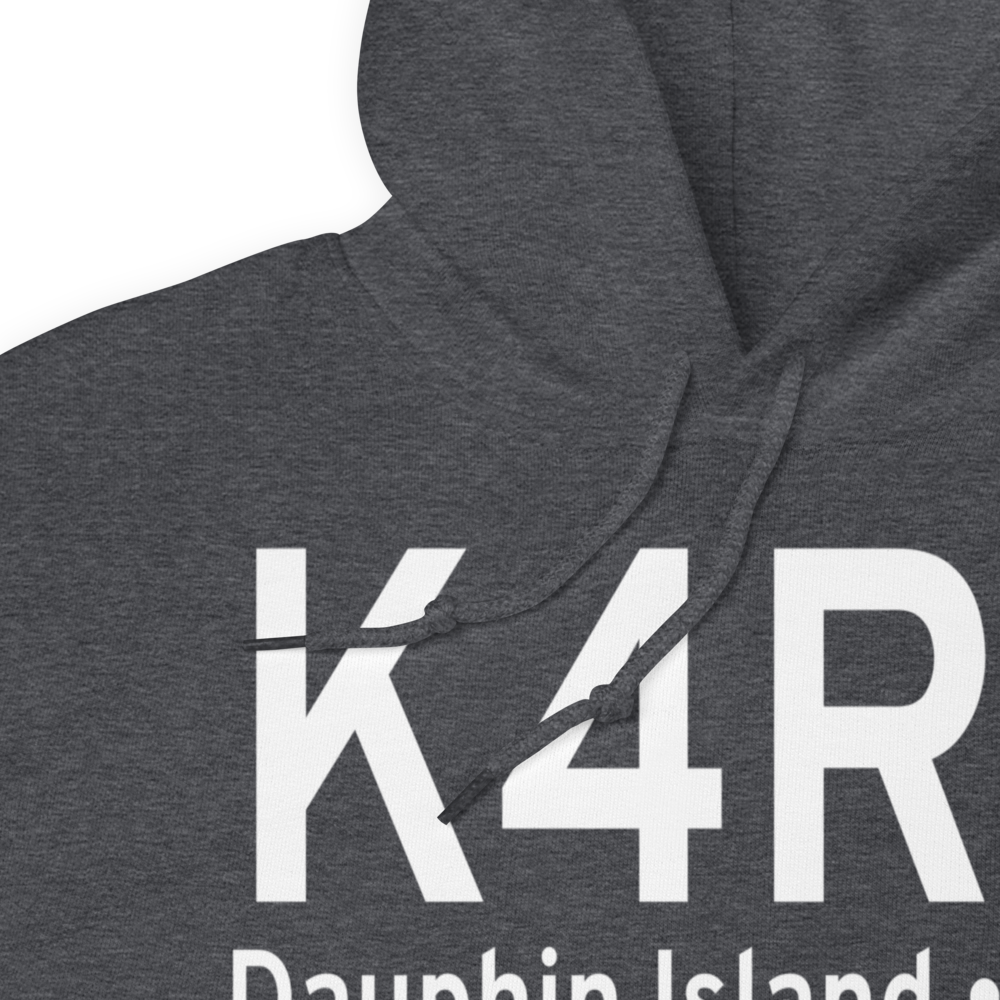 Dauphin Island Airport (K4R9) ICAO Hoodie Sweatshirt 