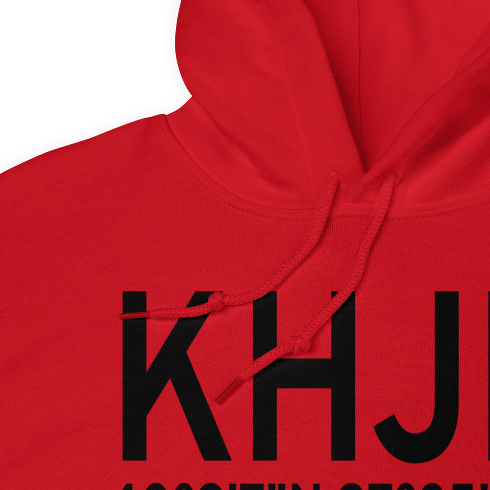 Hebron Municipal Airport (KHJH) ICAO Hoodie Sweatshirt 