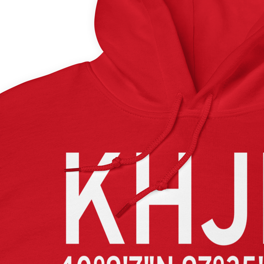 Hebron Municipal Airport (KHJH) ICAO Hoodie Sweatshirt 