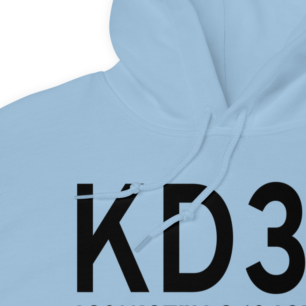 Warren Municipal Airport (KD37) ICAO Hoodie Sweatshirt 