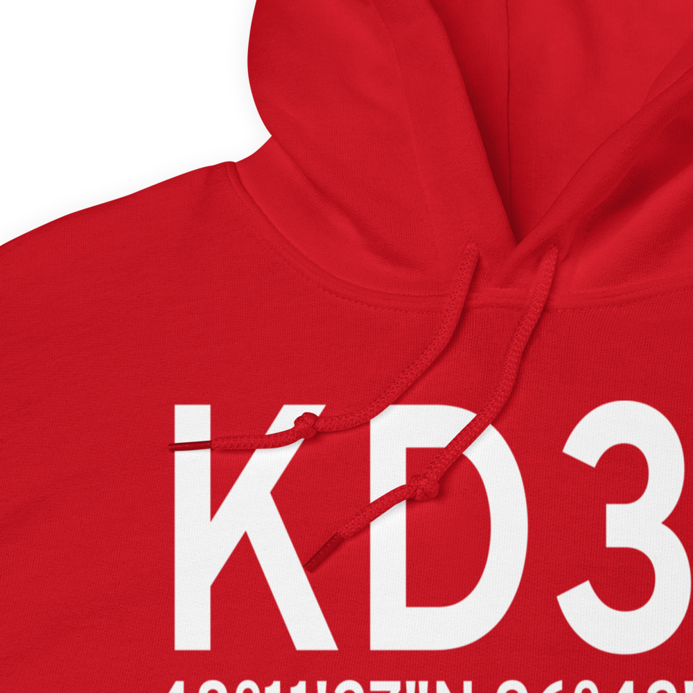 Warren Municipal Airport (KD37) ICAO Hoodie Sweatshirt 