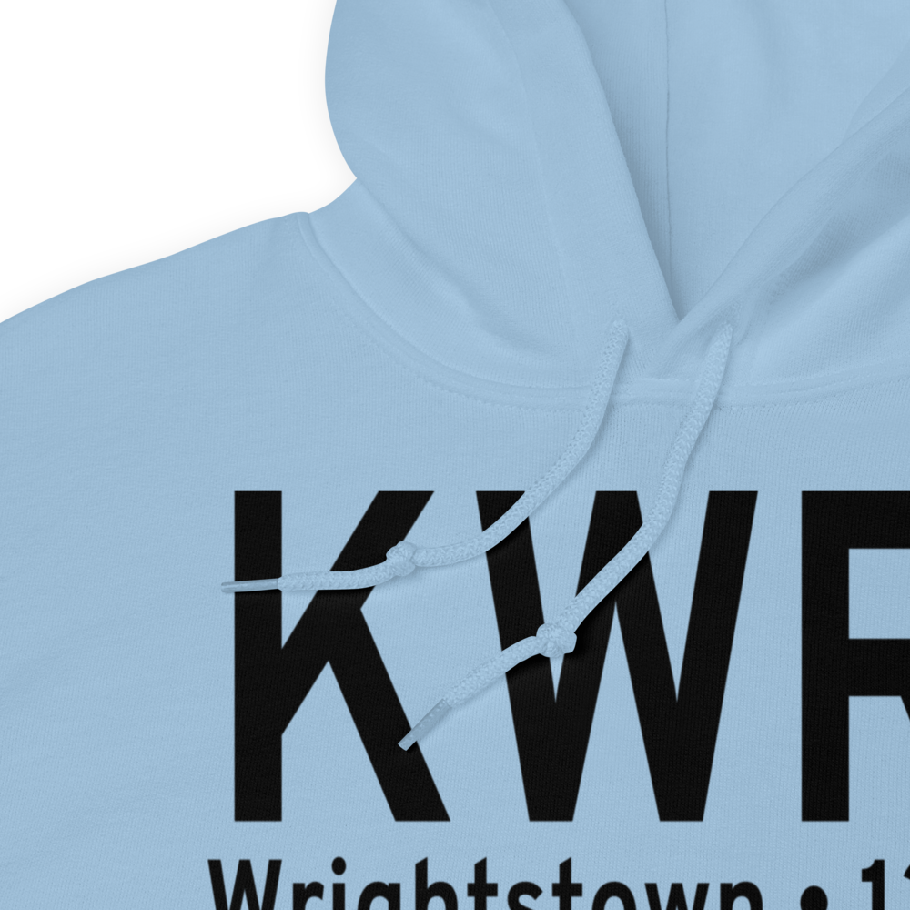 Mc Guire Air Force Base (KWRI) ICAO Hoodie Sweatshirt 