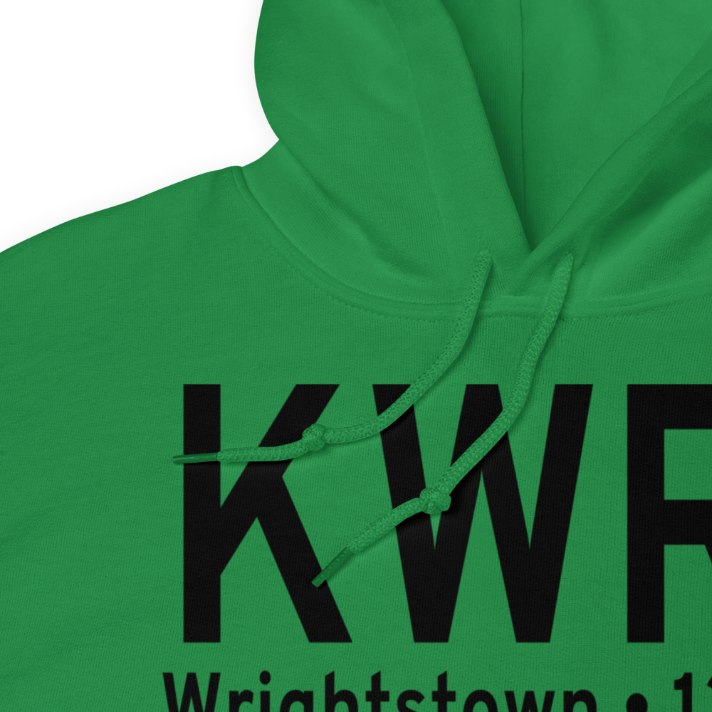 Mc Guire Air Force Base (KWRI) ICAO Hoodie Sweatshirt 