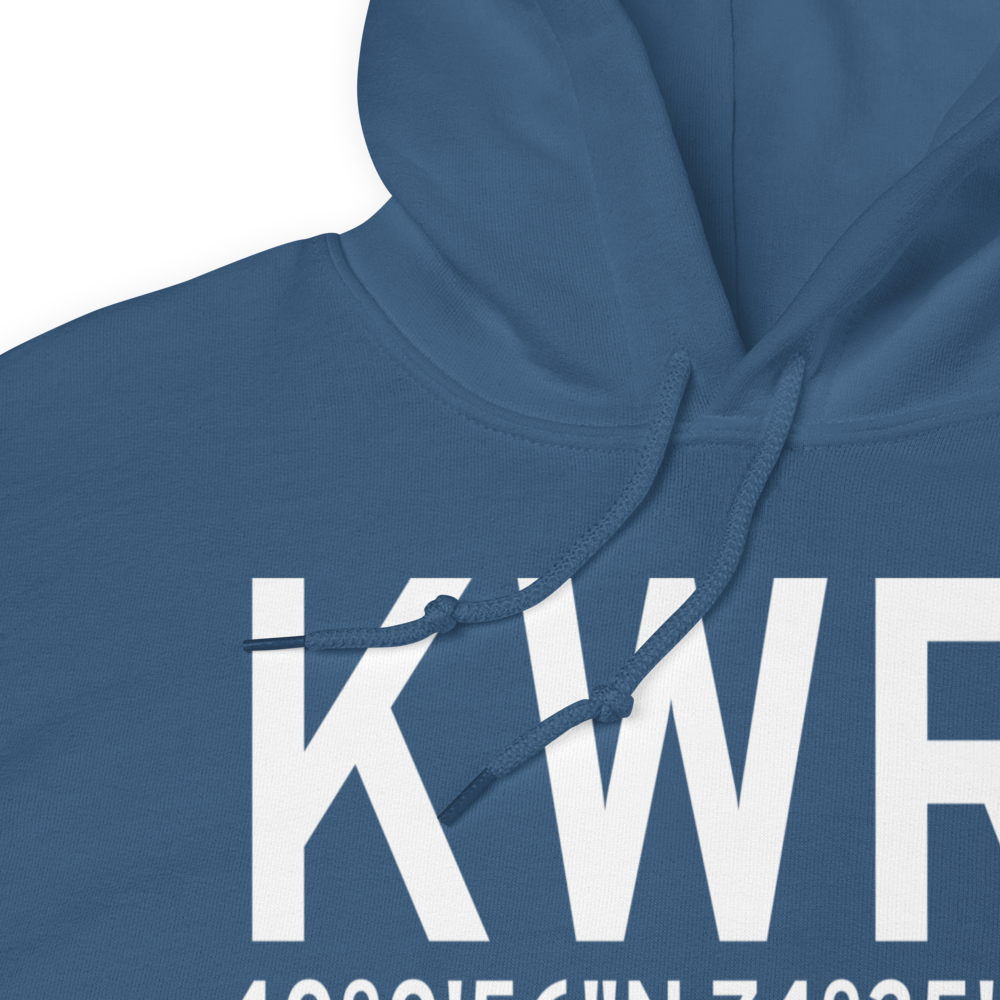 Mc Guire Air Force Base (KWRI) ICAO Hoodie Sweatshirt 
