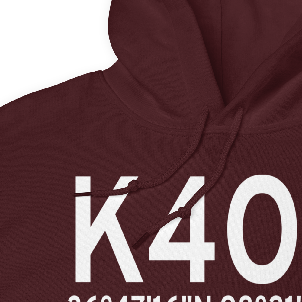 Cherokee Municipal Airport (K4O5) ICAO Hoodie Sweatshirt 