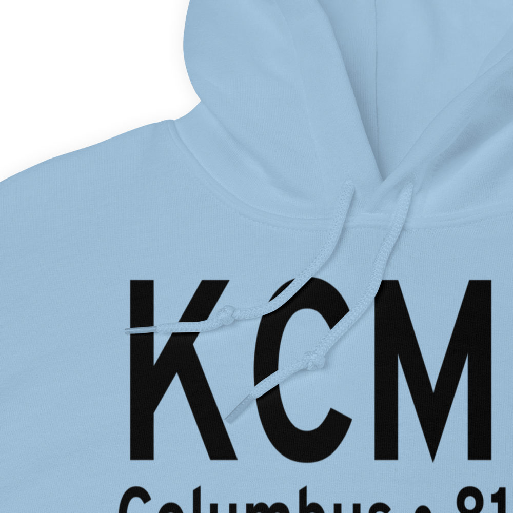 John Glenn Columbus International Airport (KCMH) ICAO Hoodie Sweatshirt 