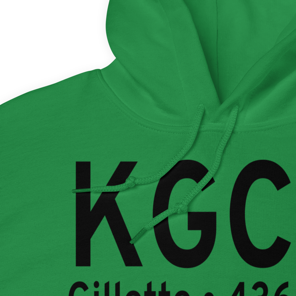 Gillette Campbell County Airport (KGCC) ICAO Hoodie Sweatshirt 