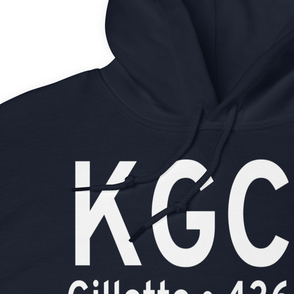 Gillette Campbell County Airport (KGCC) ICAO Hoodie Sweatshirt 