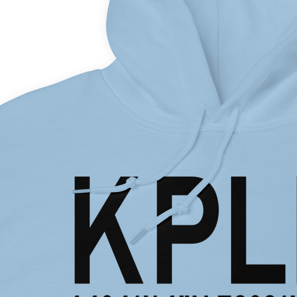 Clinton County Airport (KPLB) ICAO Hoodie Sweatshirt 