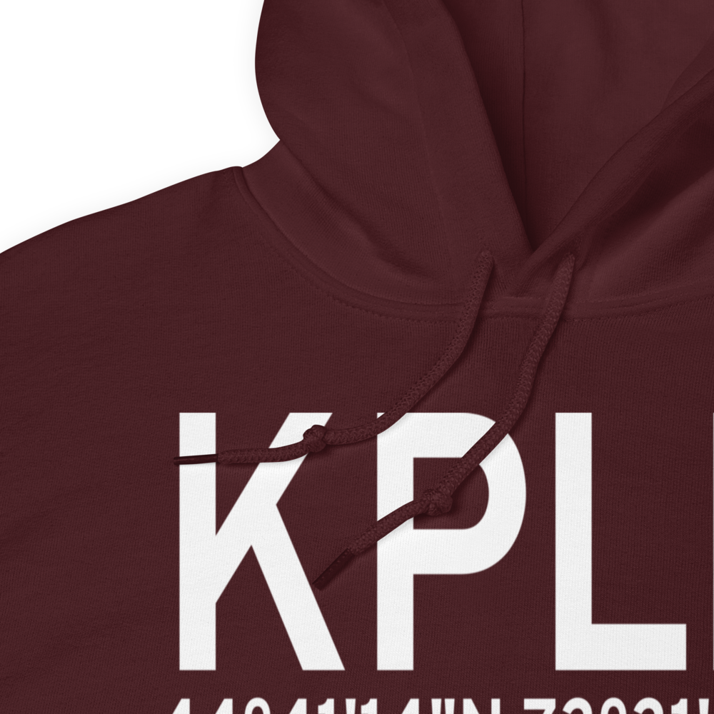Clinton County Airport (KPLB) ICAO Hoodie Sweatshirt 