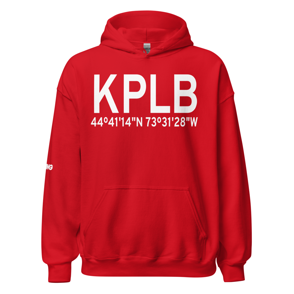 Clinton County Airport (KPLB) ICAO Hoodie Sweatshirt 