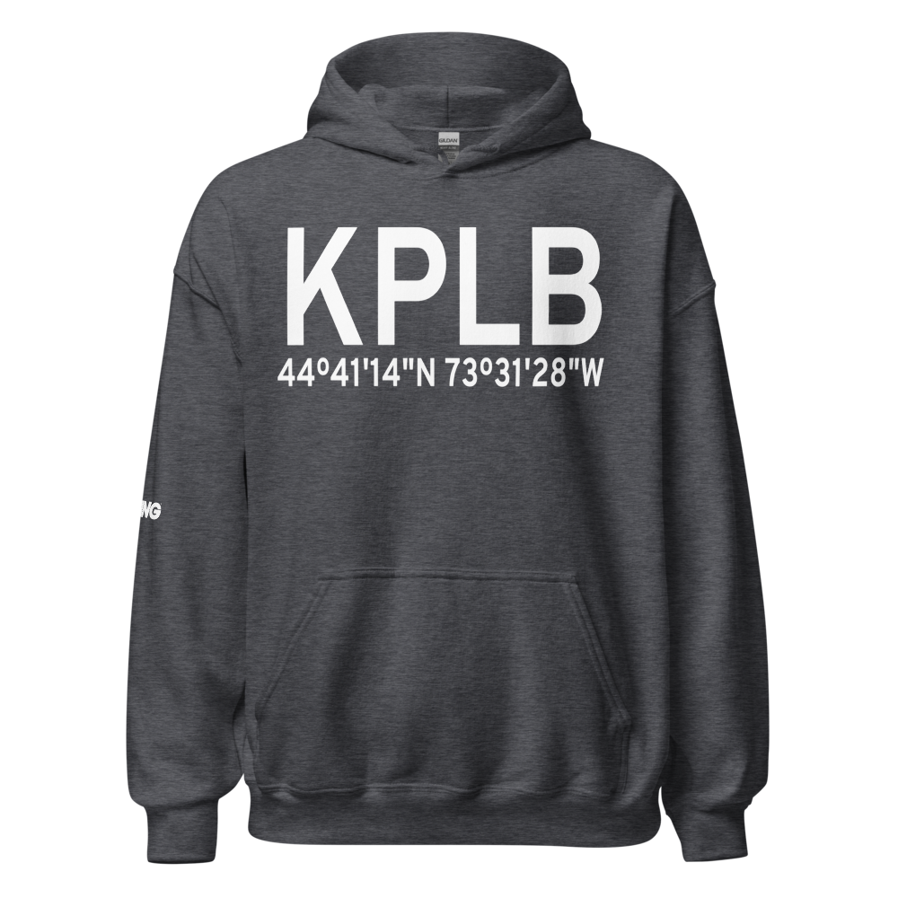 Clinton County Airport (KPLB) ICAO Hoodie Sweatshirt 