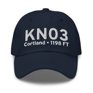 Cortland County Chase Field (KN03) ICAO Hat