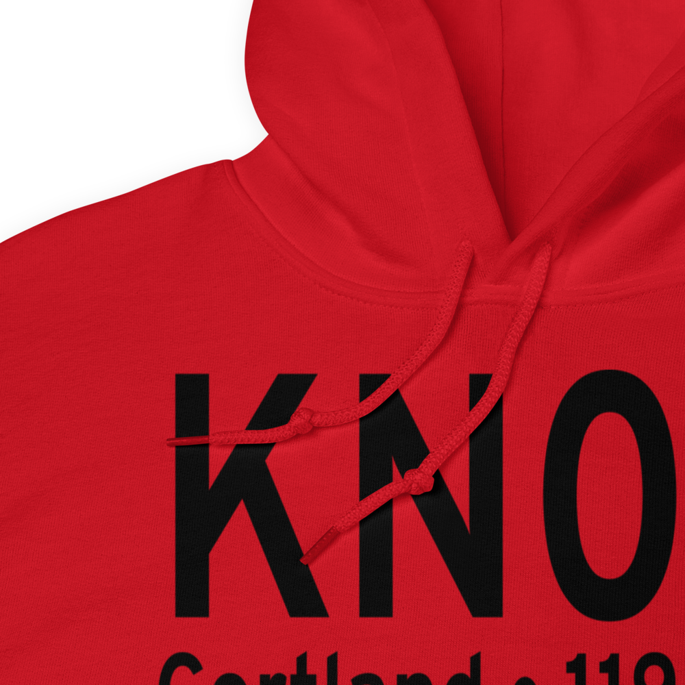 Cortland County Chase Field (KN03) ICAO Hoodie Sweatshirt 