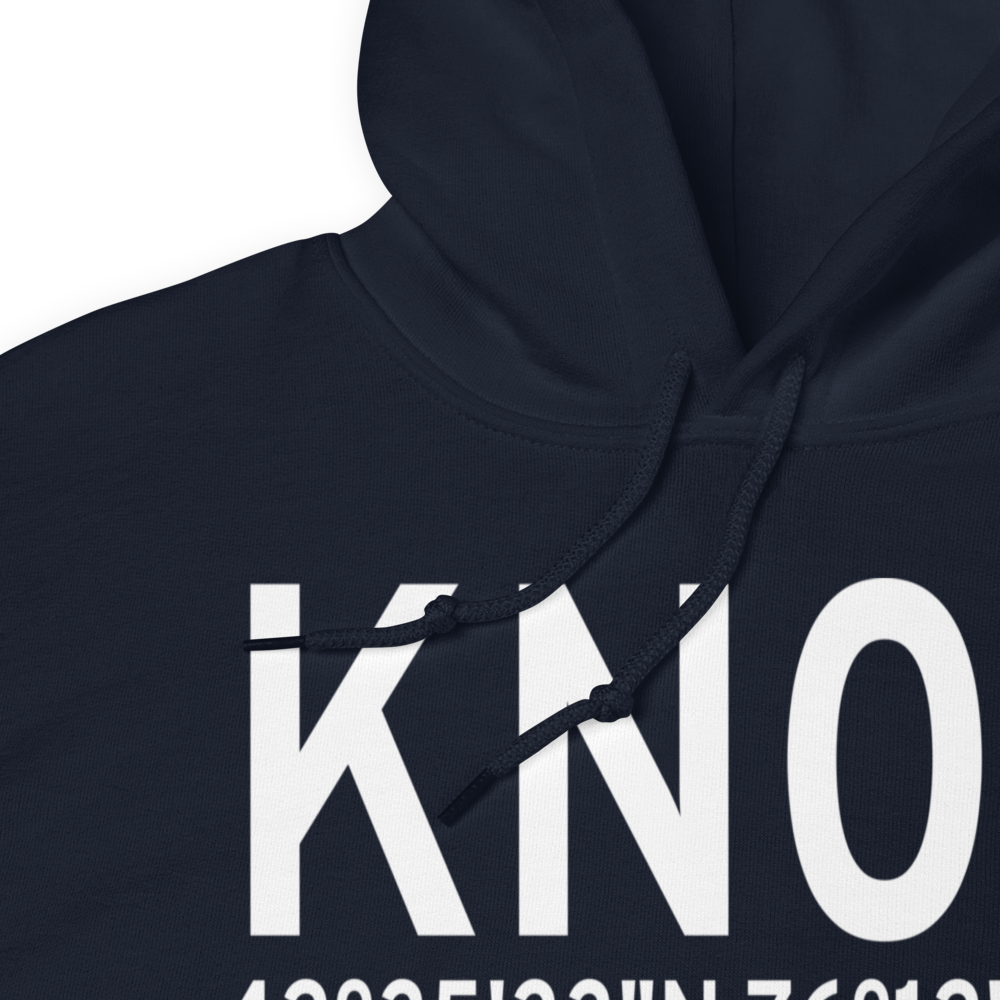 Cortland County Chase Field (KN03) ICAO Hoodie Sweatshirt 