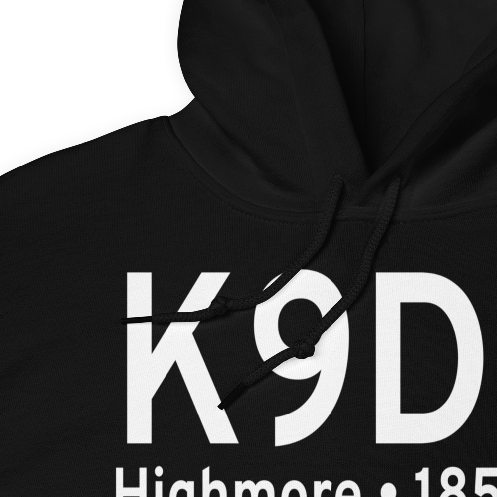 Highmore Municipal Airport (K9D0) ICAO Hoodie Sweatshirt 