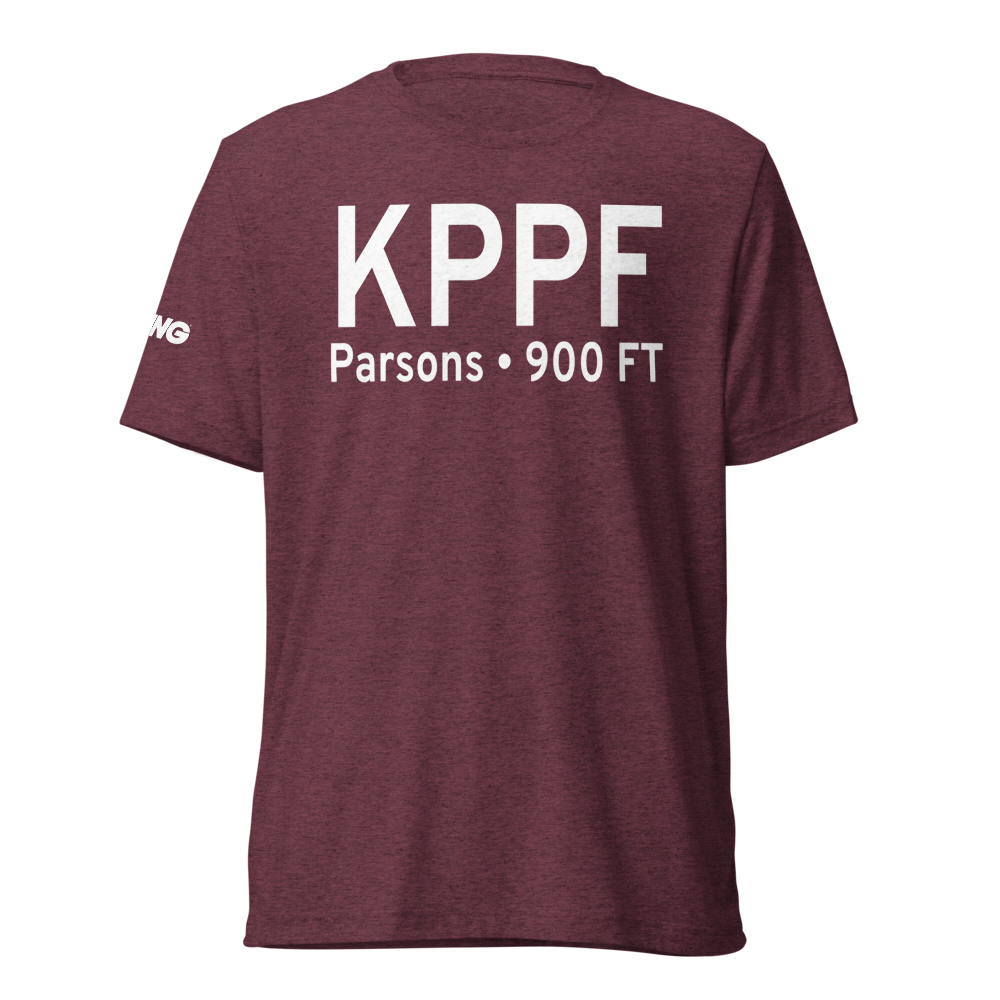 Tri-City Airport (KPPF) ICAO Tri-blend T-Shirt 