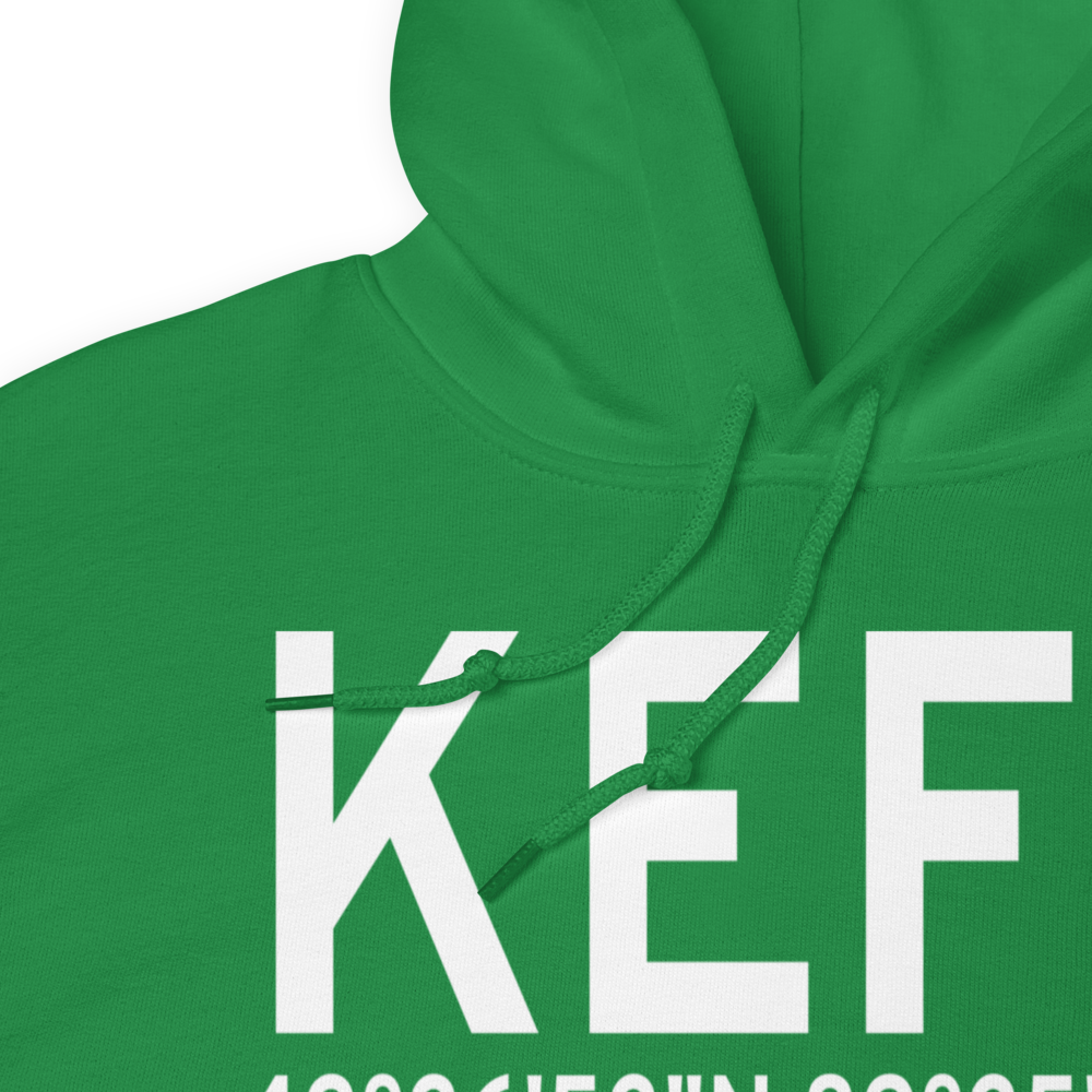 Monroe Municipal Airport (KEFT) ICAO Hoodie Sweatshirt 