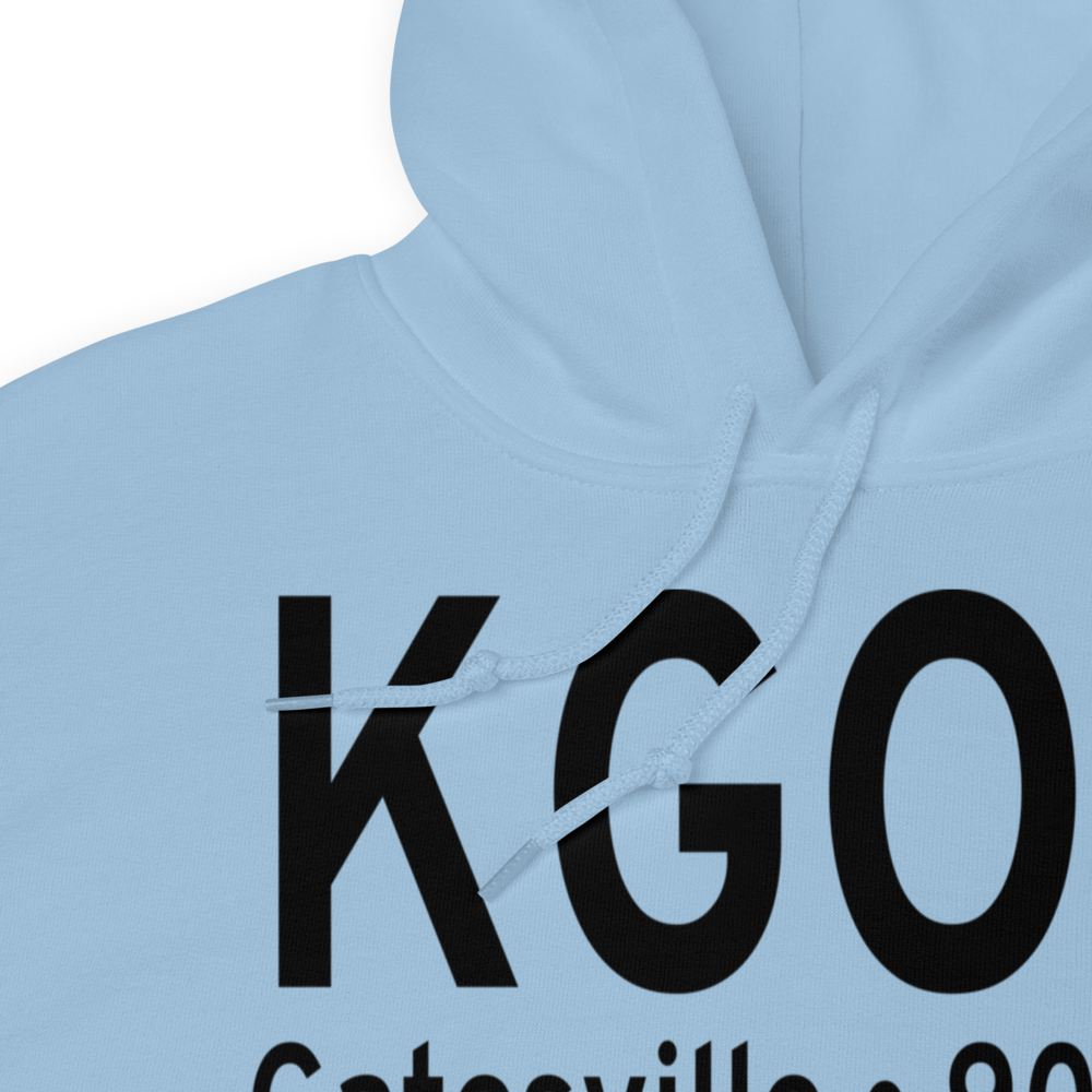 Gatesville Municipal Airport (KGOP) ICAO Hoodie Sweatshirt 