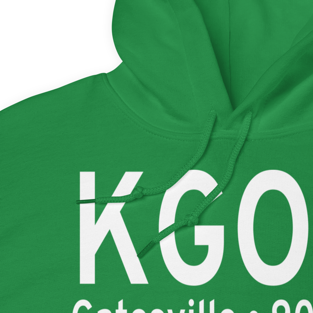 Gatesville Municipal Airport (KGOP) ICAO Hoodie Sweatshirt 