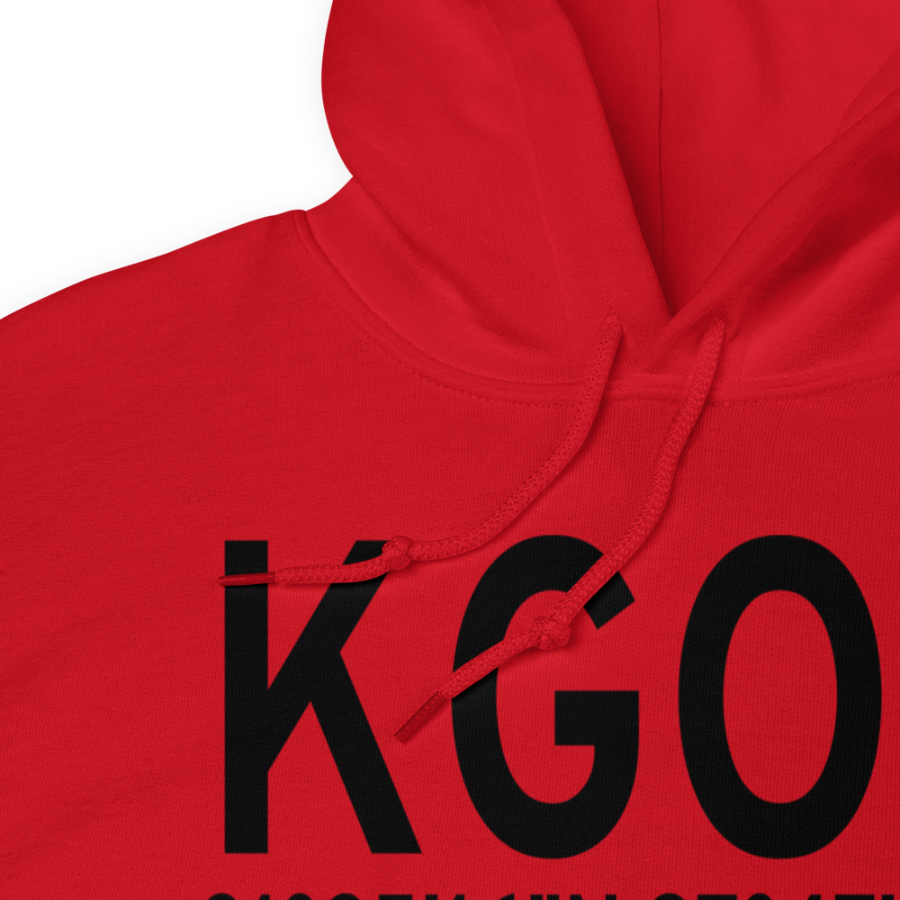 Gatesville Municipal Airport (KGOP) ICAO Hoodie Sweatshirt 