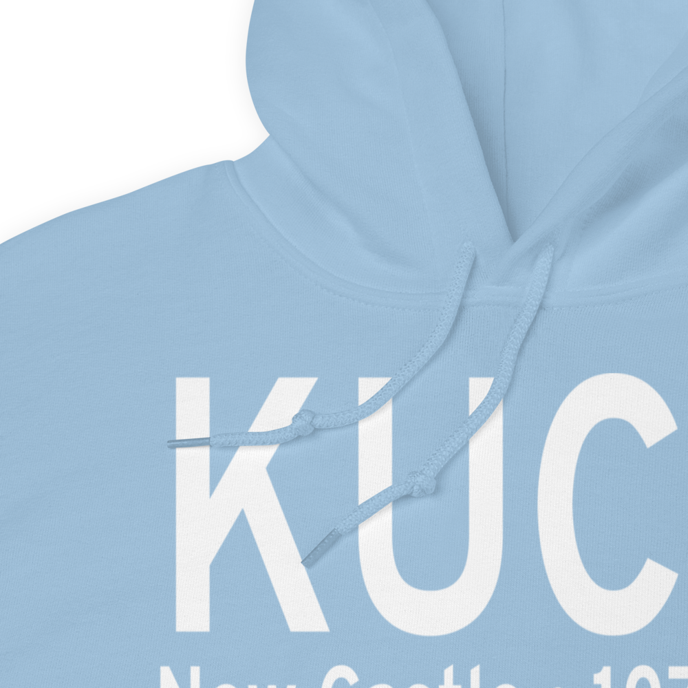 New Castle Municipal Airport (KUCP) ICAO Hoodie Sweatshirt 