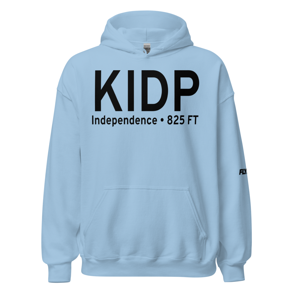 Independence Municipal Airport (KIDP) ICAO Hoodie Sweatshirt 