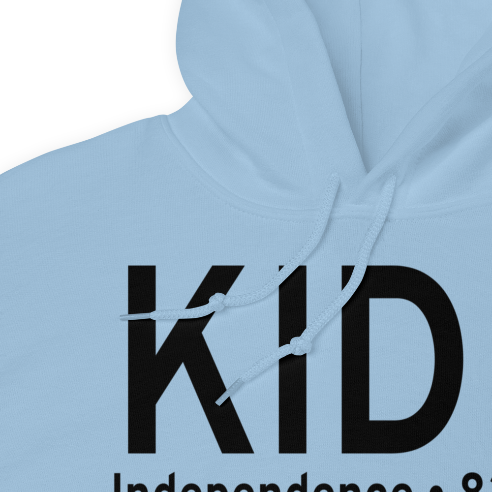 Independence Municipal Airport (KIDP) ICAO Hoodie Sweatshirt 