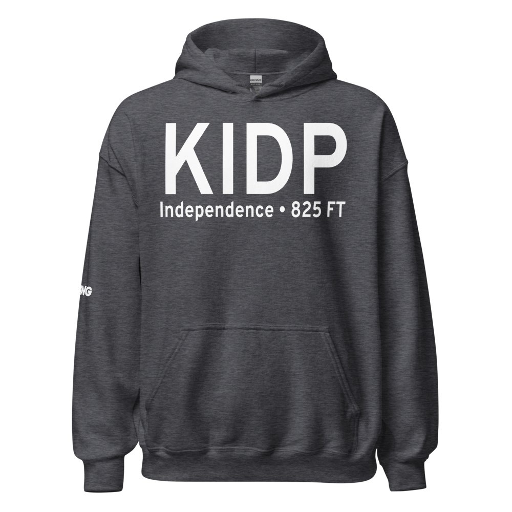 Independence Municipal Airport (KIDP) ICAO Hoodie Sweatshirt 