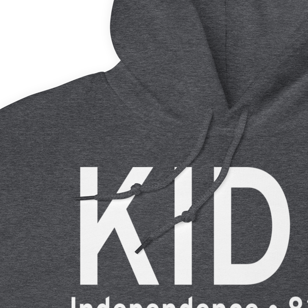 Independence Municipal Airport (KIDP) ICAO Hoodie Sweatshirt 