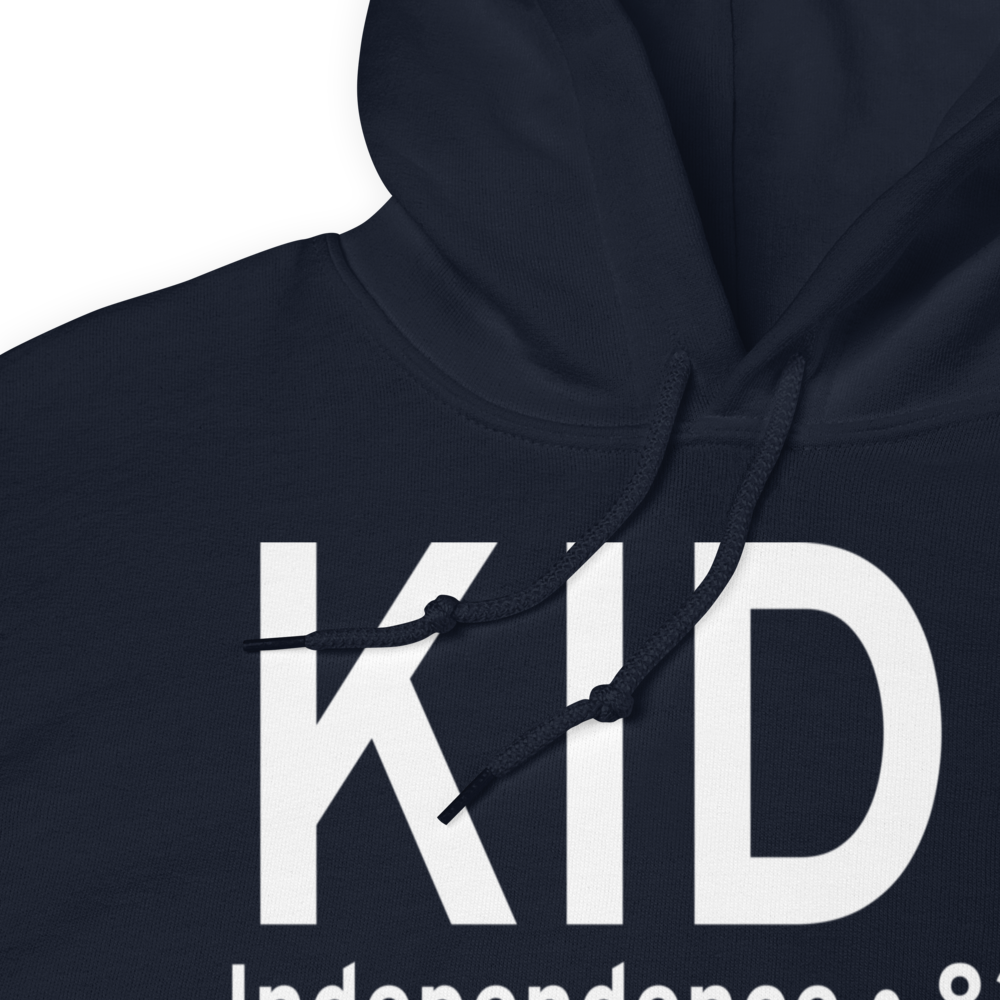 Independence Municipal Airport (KIDP) ICAO Hoodie Sweatshirt 